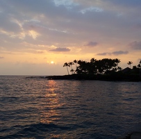 Kailua bay sunset
